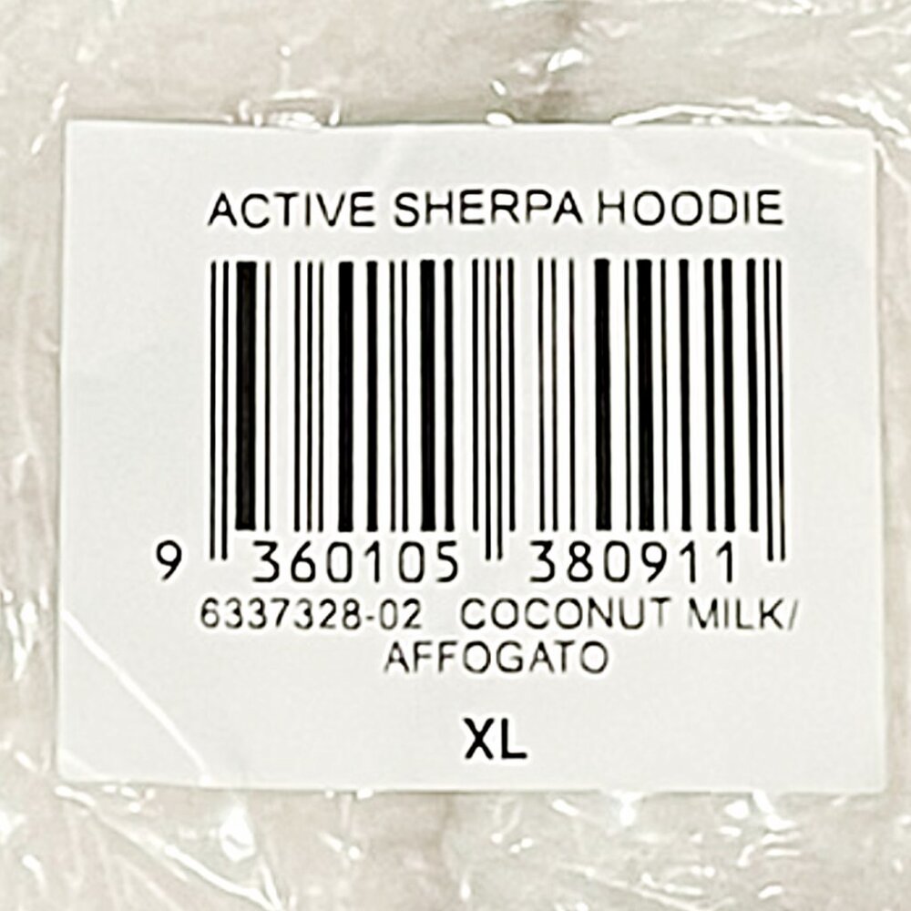 Half Zip Sherpa Hoodie Pullover Cream Tan XL NWT Cotton On Body - Picture 7 of 9